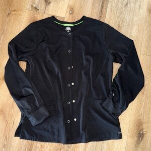 Healing hands scrub Jacket size large